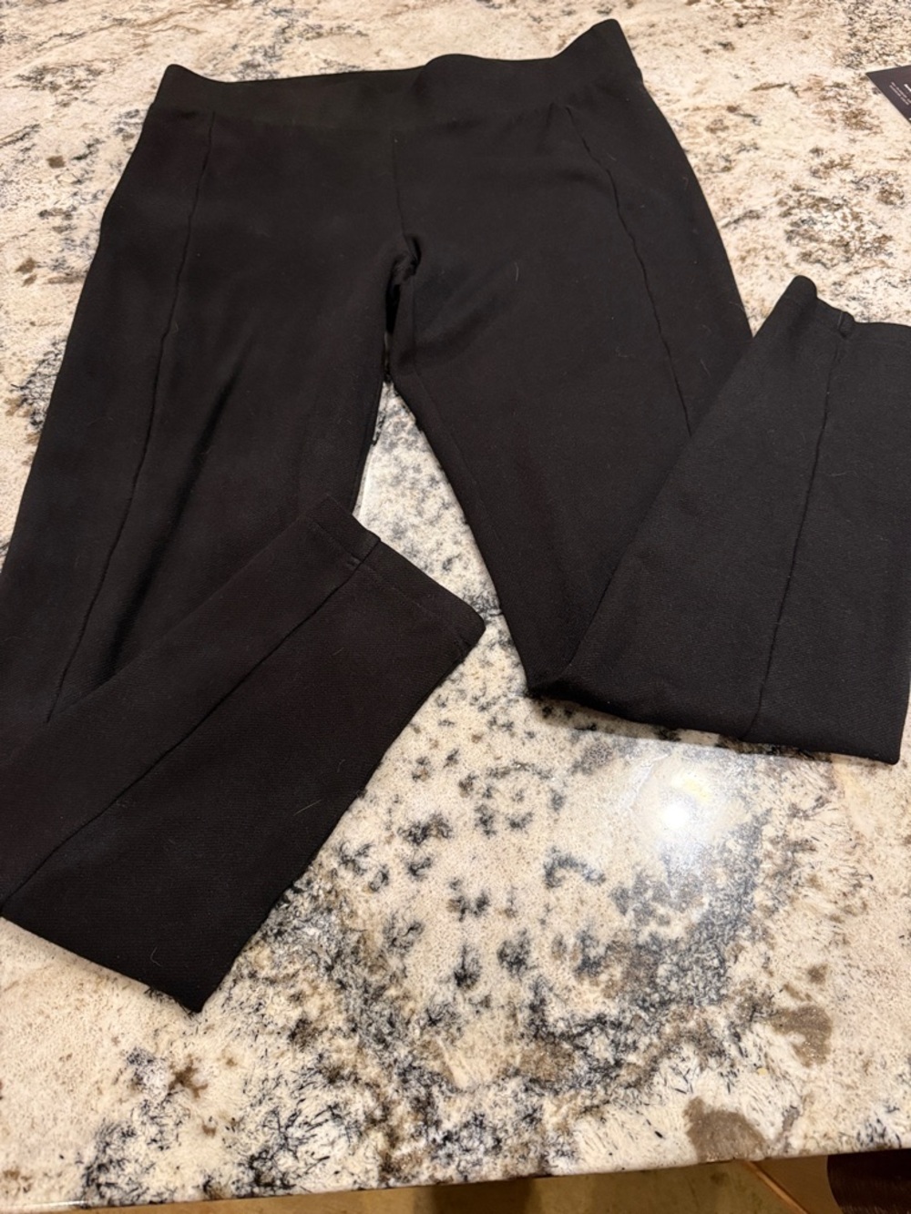 CAbi Black Ponte Ankle Pants